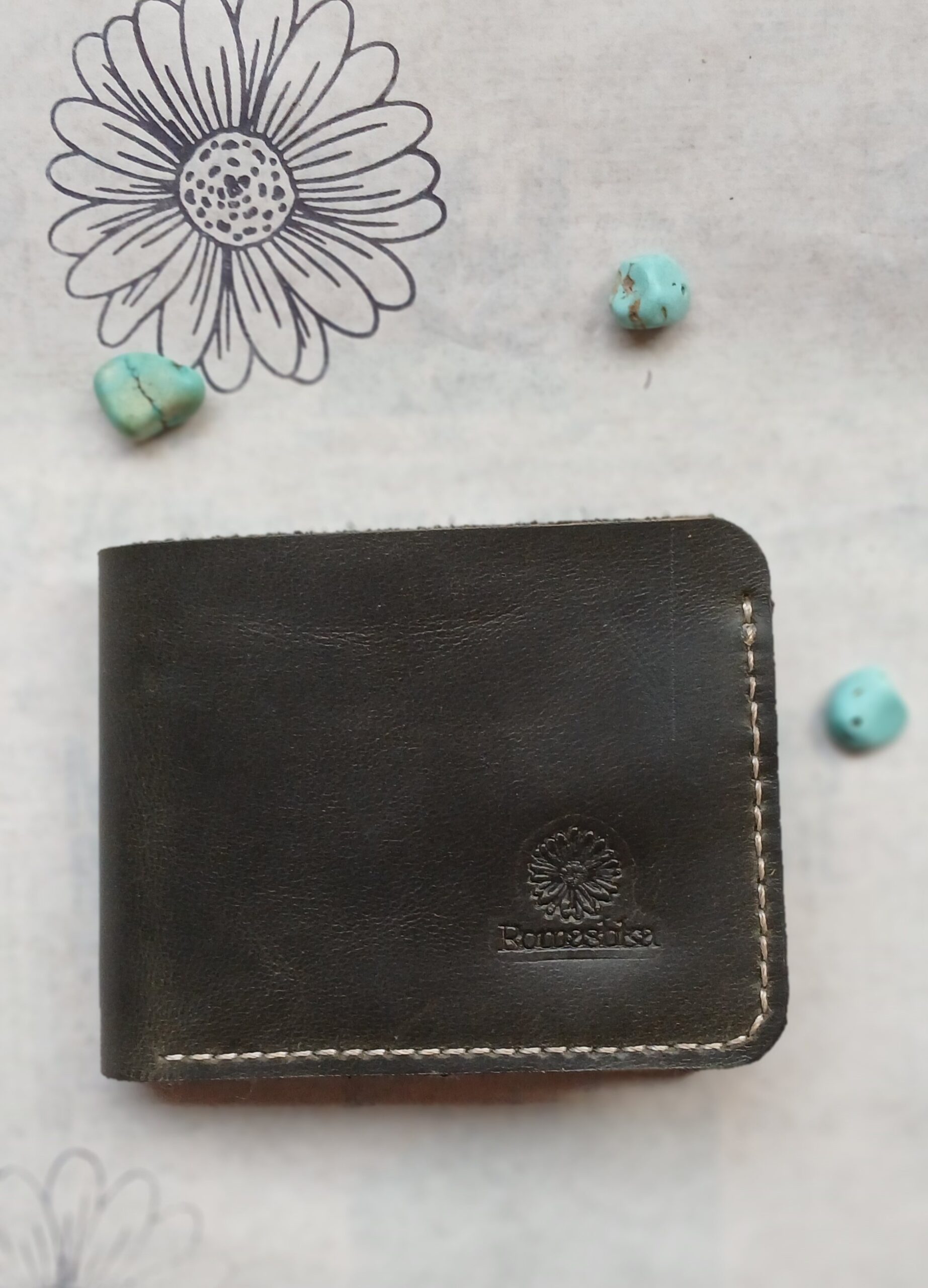 Bifold Wallet Olive - Image 5