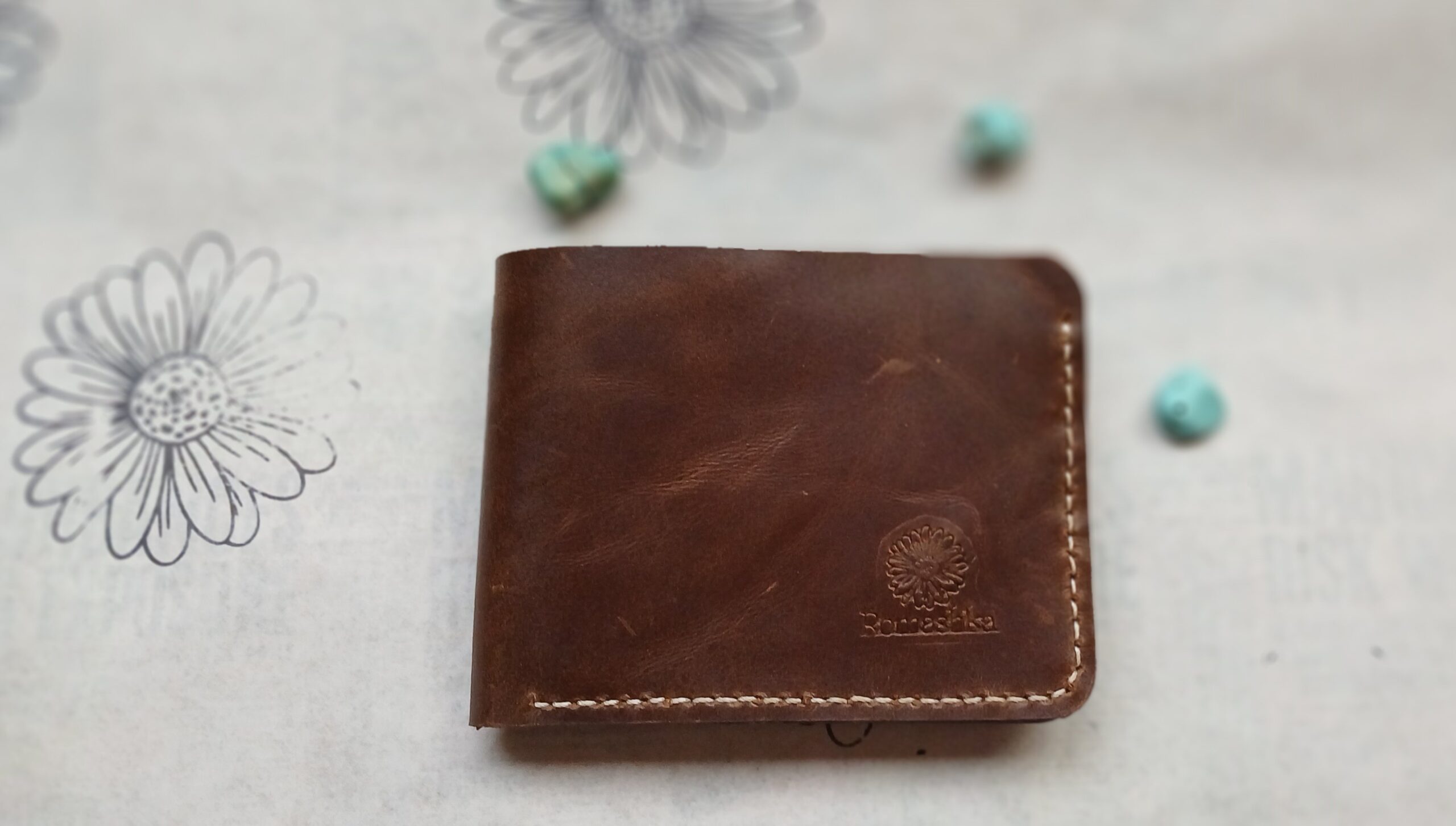 Bifold Wallet Brown - Image 3